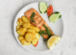 Salmón A La Brasa