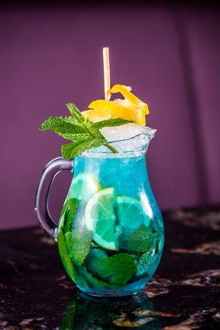 Blue Heaven Mocktail