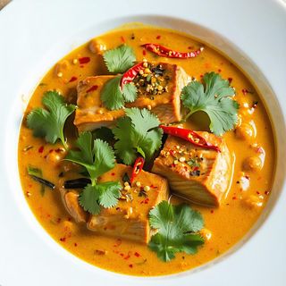 Vitello in salsa al curry