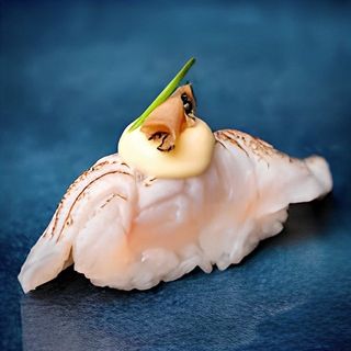 056. Nigiri Branzino Flambè