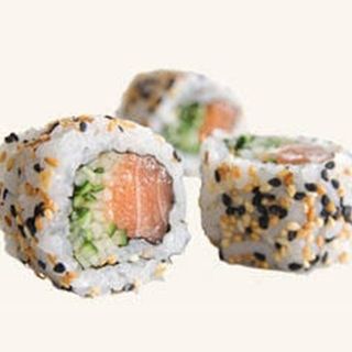 Uramaki Salmão Pipino (8 Peças)