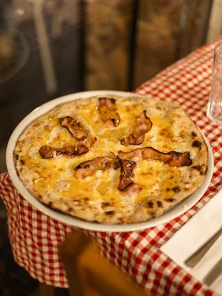 Pizza Carbonara