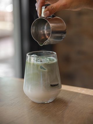 Айс матча латте