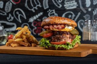 Combo American Burger