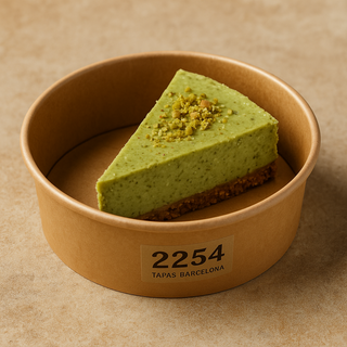 Tarta de Queso al Pistacho de Bronte D.O.P.
