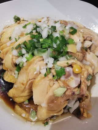 Muslo de pollo con soja