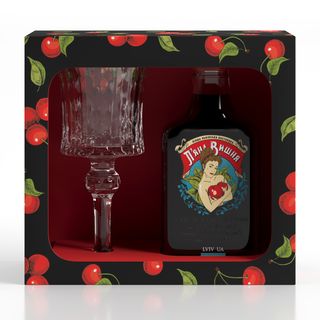 Набір Келих Та Пляшка Вишнівки (0.2л)