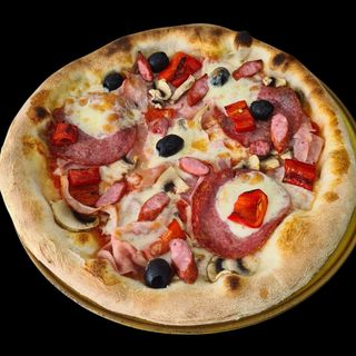 2x Pizza Casei Ø32cm + Racoritoare 1l