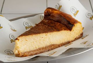 Tarta cremosa de queso