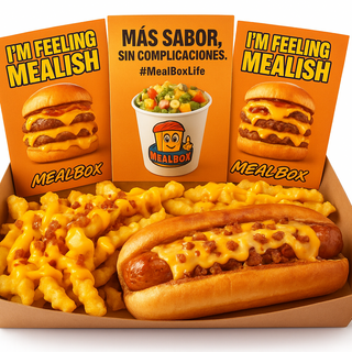 Maxi HotDog (perro caliente) con patatas