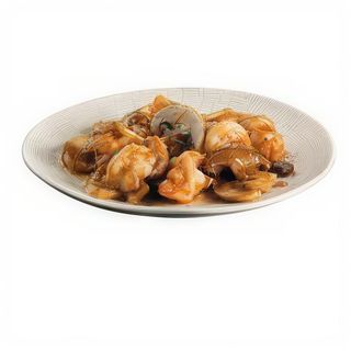 242. Langostinos Bambú Y Setas