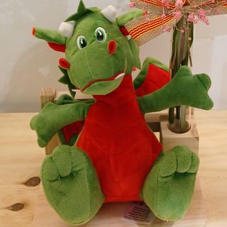 PELUCHE GRANDE CON 1 ROSA