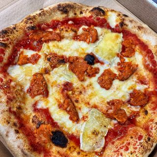 Pizza menorquina (Mediana)