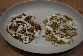 Chilaquiles salsa verde (300 G.)