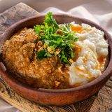 მეგრული ხარჩო ღომით