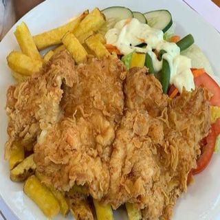 Pollo Broster Con Arroz