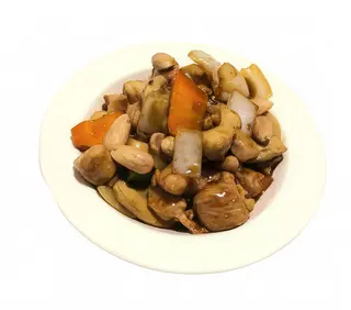 Pollo con almendras