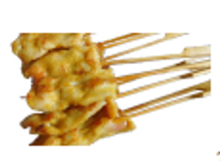 Spiedini di pollo con salsa Thai Massaman 2 pezzi