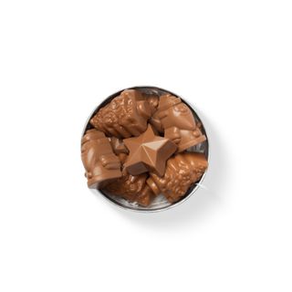 Bola de Natal Pequena Chocolate leite 80 gr