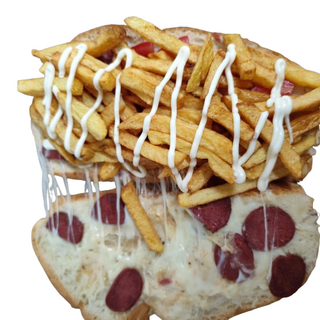 Тостер със суджук и картофи