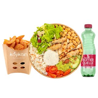 Chicken Avocado Salsa salad Menu