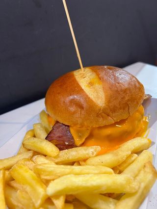 Bocao Burger Con Patatas