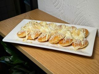 Міні-панкейки з маскарпоне та білим шоколадом (190g)