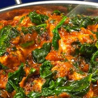 Chicken Tikka Spinach