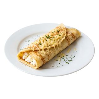 Палачинка със сирене и кашкавал