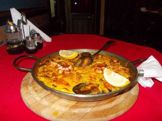 Paella de Mariscos-timp preparare 35 min !