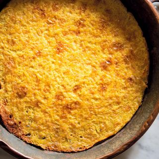 Teglia di farinata  con cipolla