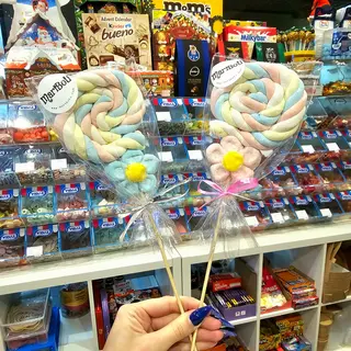 Chupa de Marshmallow com Margarida