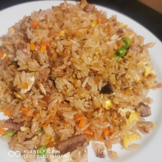 Arroz con pato asado