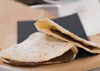 Piadina con Nutella