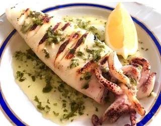 Calamar Plancha