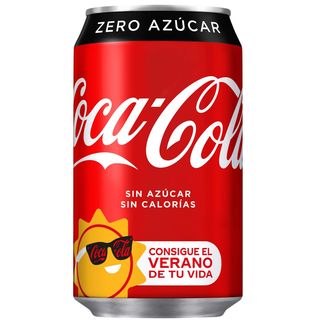 Coca-Cola Zero Azúcar lata 330ml.