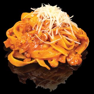 Талиателе Болонезе с пармезан﻿