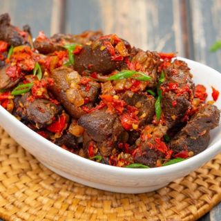 Peppered goat meat