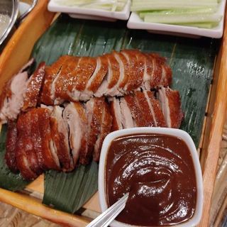 pato asado cantonés sin hueso