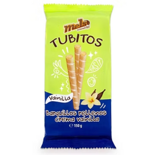 Tubitos Crema Vainilla