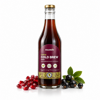 Cold Brew Coffee «Kulikov»  гранат смородина  (250мл)