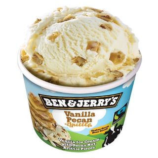 Ben & Jerry's Vainilla Pecan Brittle Tarrina (100 Ml.)