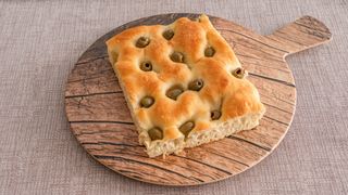 Focaccia con olive