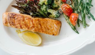 Лосось з овочами Al dente