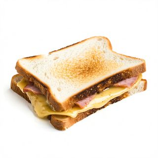 Bocadillo De Lomo Y Queso (Medio)