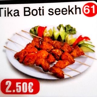 Tika Boti Seekh