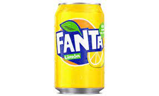Fanta Limón lata 330ml.