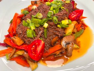 Дърпано Телешко месо - 380гр