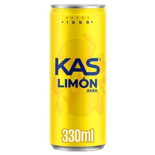 KAS Limón Refresco con gas sabor Limón Lata 330ml
