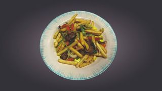 Картофель с овощами